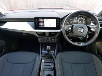 Used Skoda Kamiq SE Drive 95 HP (69 kW) 2021 Red SUV