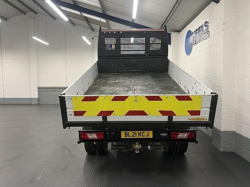 Used Ford Transit 130 HP (95 kW) 2021 White Cabriolet