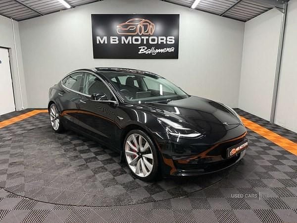 Used Tesla Model 3 Performance 461 kW (627 HP) 2019 Black Sedan