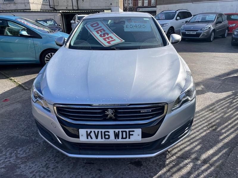 Second-hand Peugeot 508 Active 120 CP (88 kW) 2016 Argintiu Berlinǎ