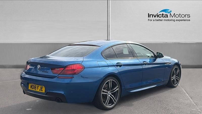 Used BMW 640 M Sport 313 HP (230 kW) 2018 Blue Coupe