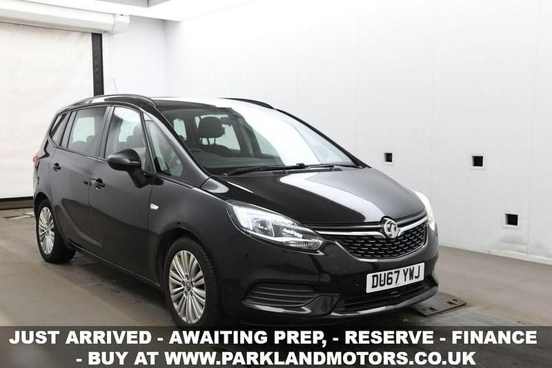Black Used 2017 Vauxhall Zafira Tourer Design Edition MPV | £6,495 (Fair price) - Image 1/1