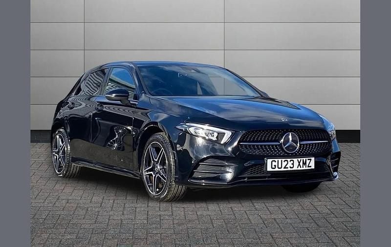 Used Mercedes A250 Executive 218 HP (160 kW) 2023 Cosmos black Hatchback