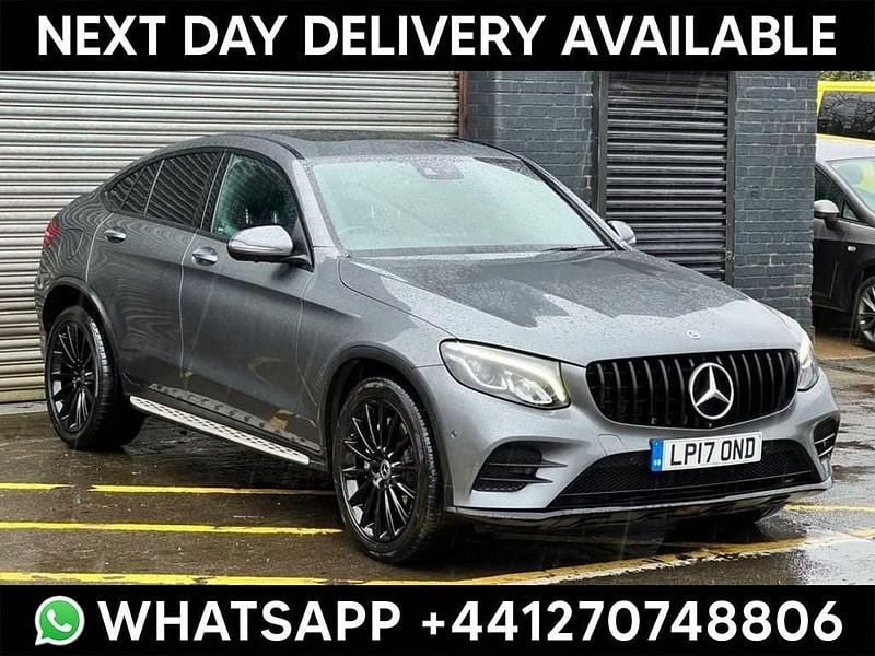 Grey Used 2017 Mercedes GLC220 AMG line Coupe | £17,995 (Good price) - Image 1/3