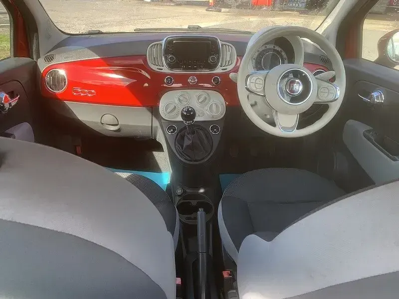 Used Fiat 500 Pop Star 69 HP (50 kW) 2016 Red Hatchback