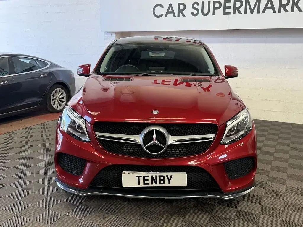 Used Mercedes GLE350 AMG Line Premium Plus 258 HP (189 kW) 2017 Red SUV