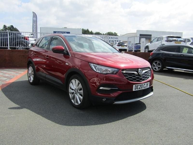 Red Used 2020 Vauxhall Grandland X Elite SUV | £9,995 (Good price) - Image 1/4