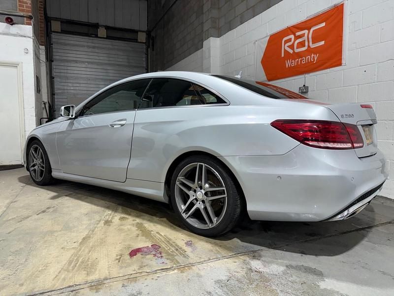 Used Mercedes E250 AMG line 2015 Silver Coupe