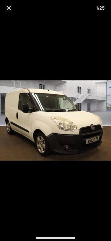 White Used 2013 Fiat Doblò MPV | £1,499 (Super price) - Image 1/4