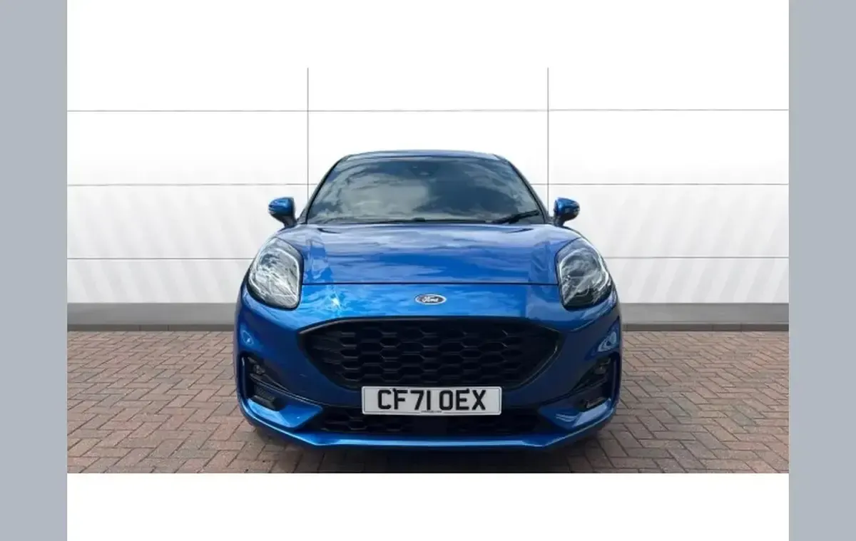 Used Ford Puma ST-Line 123 HP (90 kW) 2021 Blue SUV
