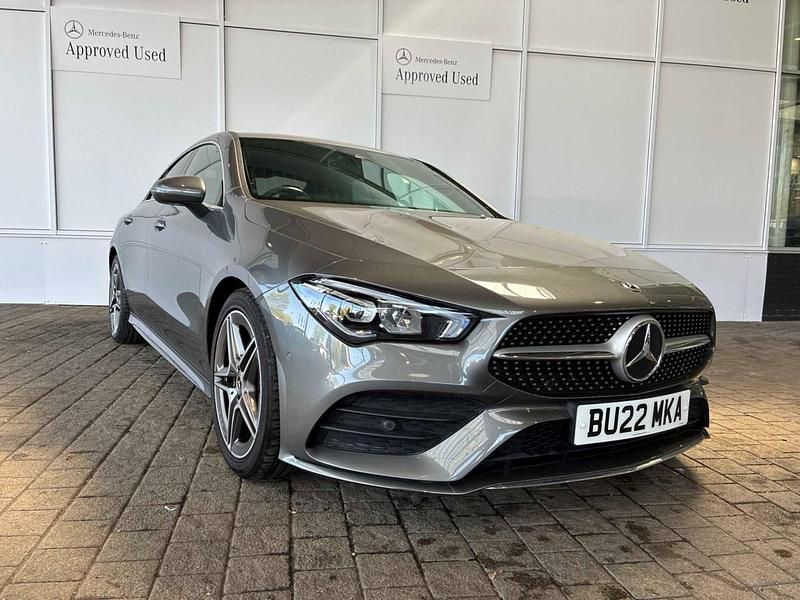 Used Mercedes CLA200 AMG line 2022 Grey Coupe
