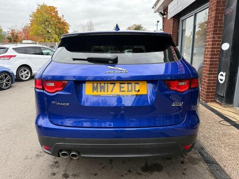Used Jaguar F-Pace Prestige 180 HP (132 kW) 2017 Blue SUV