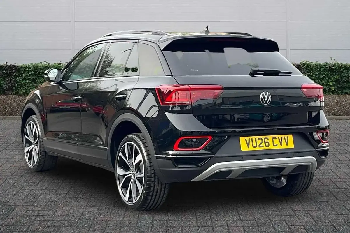 New VW T-Roc Design 2026 Black SUV