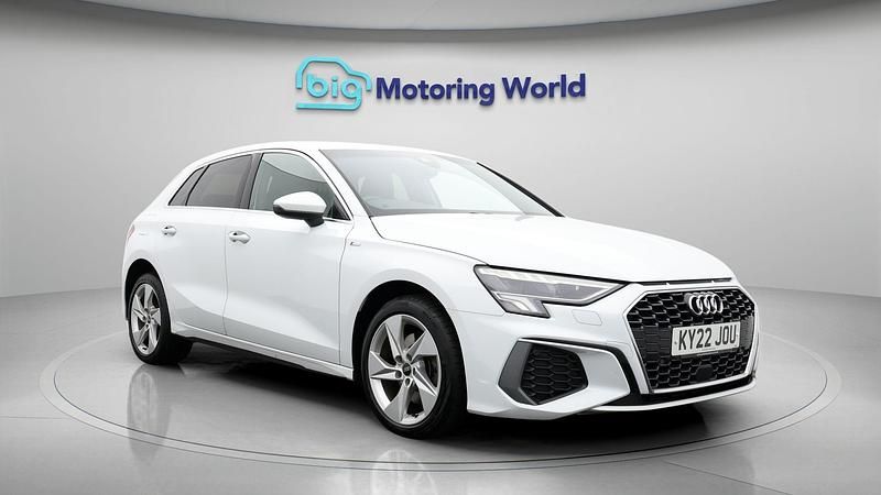 Used 2022 Audi A3 Sportback e-tron S-Line Hatchback | £18,500 (Fair price) - Image 1/4