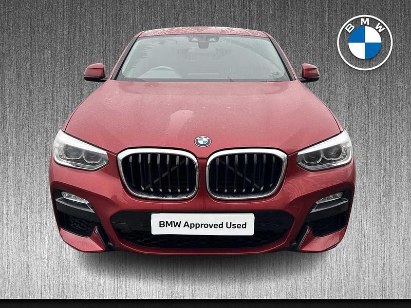 Used BMW X4 M Sport 187 HP (137 kW) 2019 Red SUV