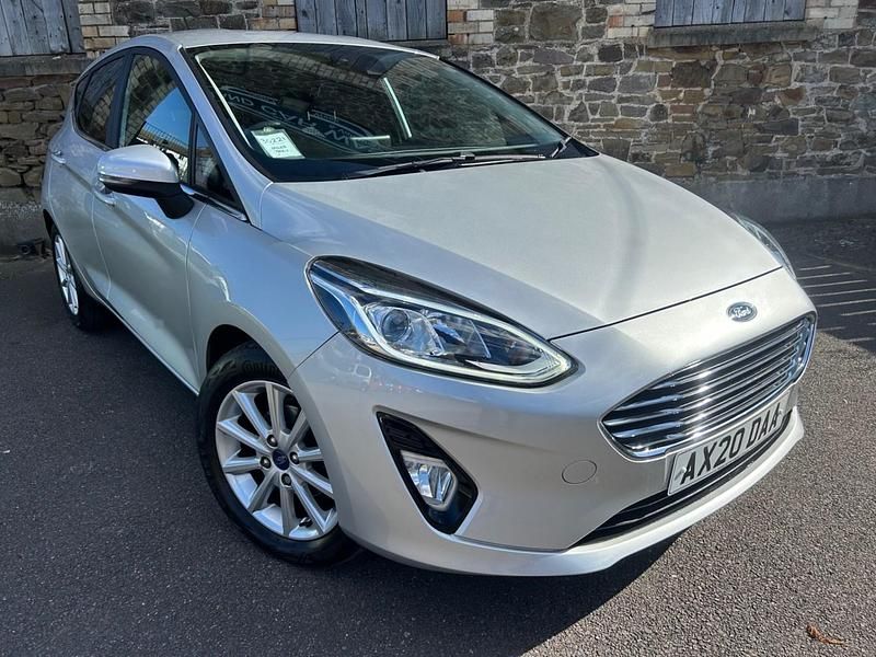 Silver Used 2020 Ford Fiesta Titanium Hatchback | £10,495 (Fair price) - Image 1/4