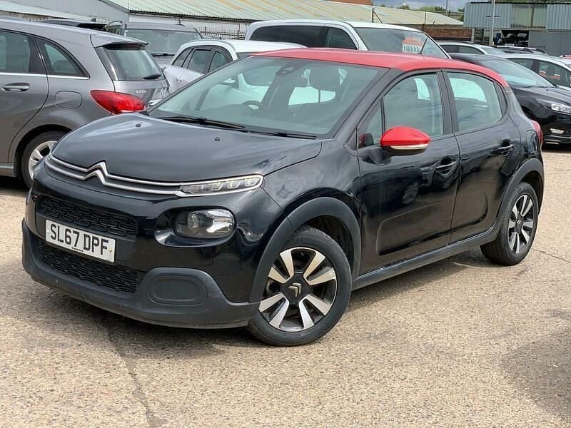 Used Citroën C3 Feel 110 HP (80 kW) 2017 Black Hatchback