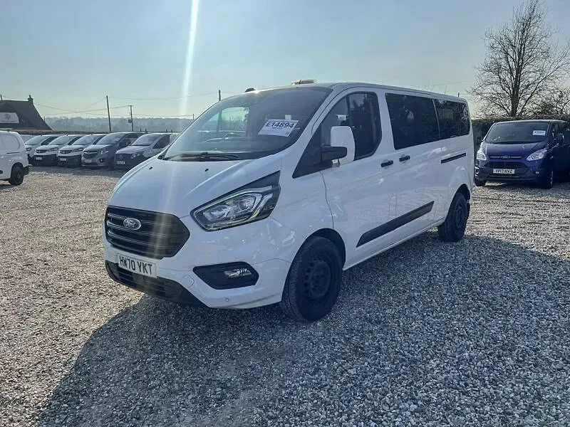 Used Ford Transit Custom Trend 130 HP (95 kW) 2021 White Van