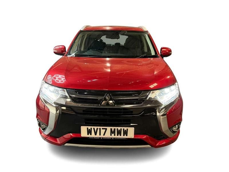 Used Mitsubishi Outlander P-HEV 2017 Red Estate