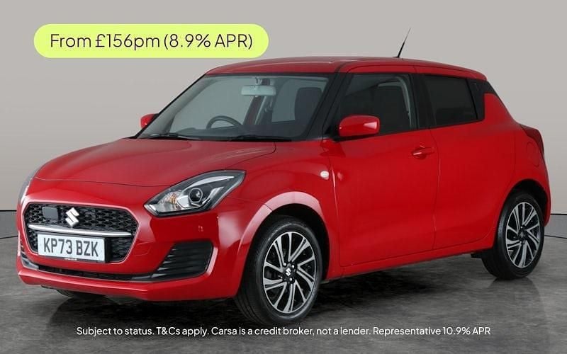 Red Used 2023 Suzuki Swift SZ-L Hatchback | £11,520 (Good price) - Image 1/3
