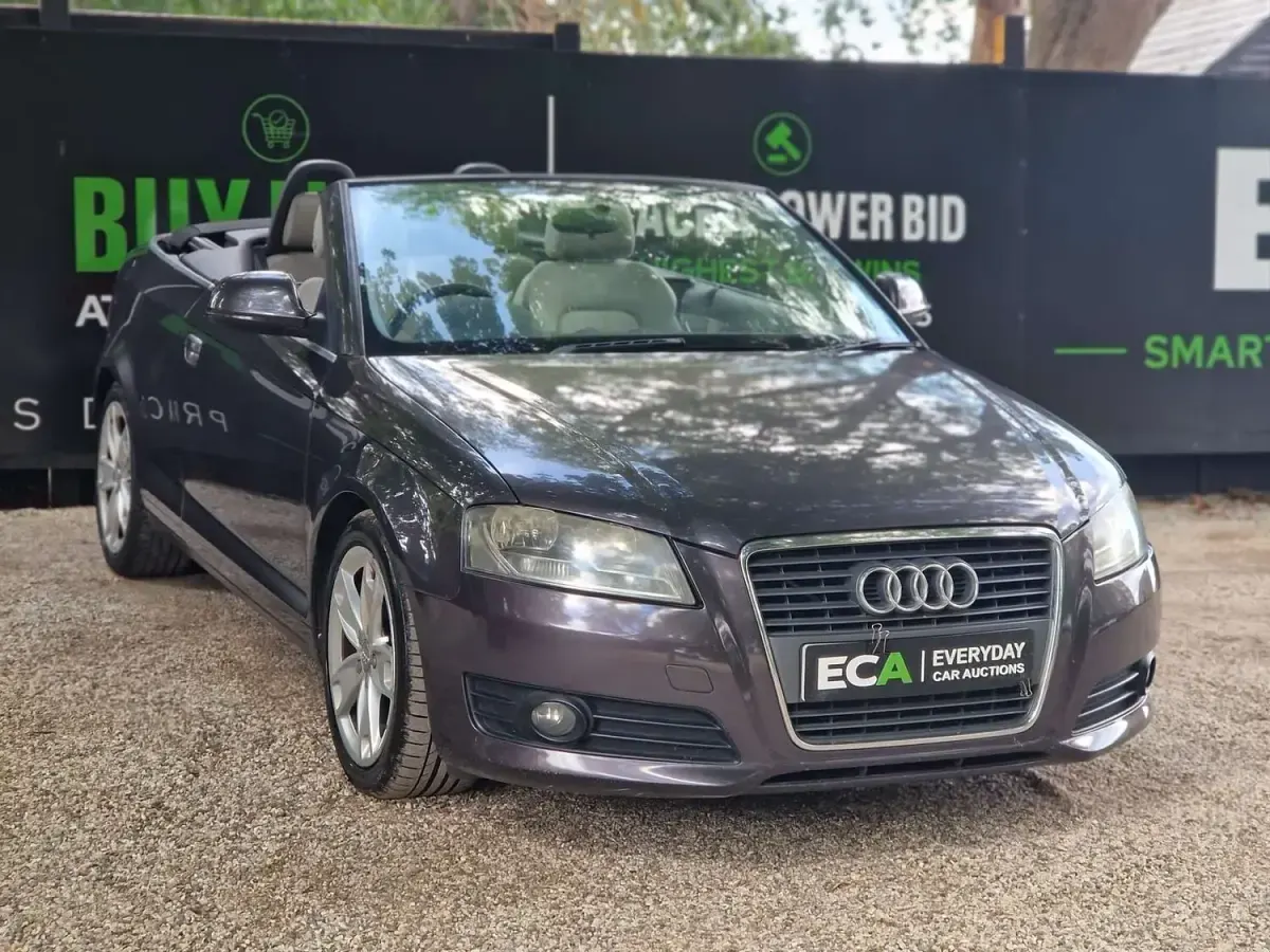 Used Audi A3 Cabriolet Sport 140 HP (102 kW) 2008 Grey Cabriolet