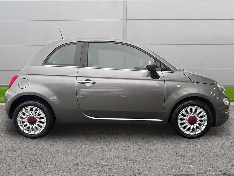 Used Fiat 500 Red 70 HP (51 kW) 2021 Grey Hatchback