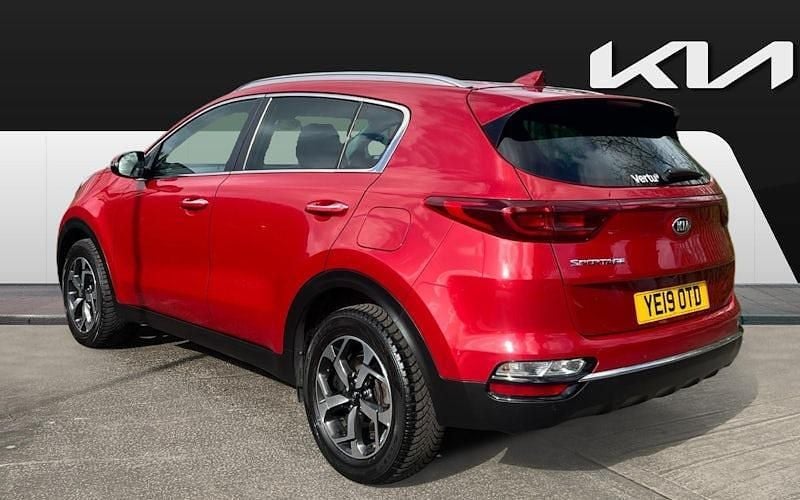 Used Kia Sportage 136 HP (100 kW) 2019 Red SUV