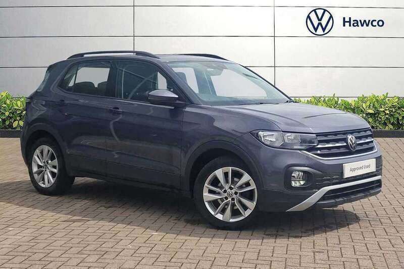 Grey Used 2022 VW T-Cross SE SUV | £16,295 (Fair price) - Image 1/4