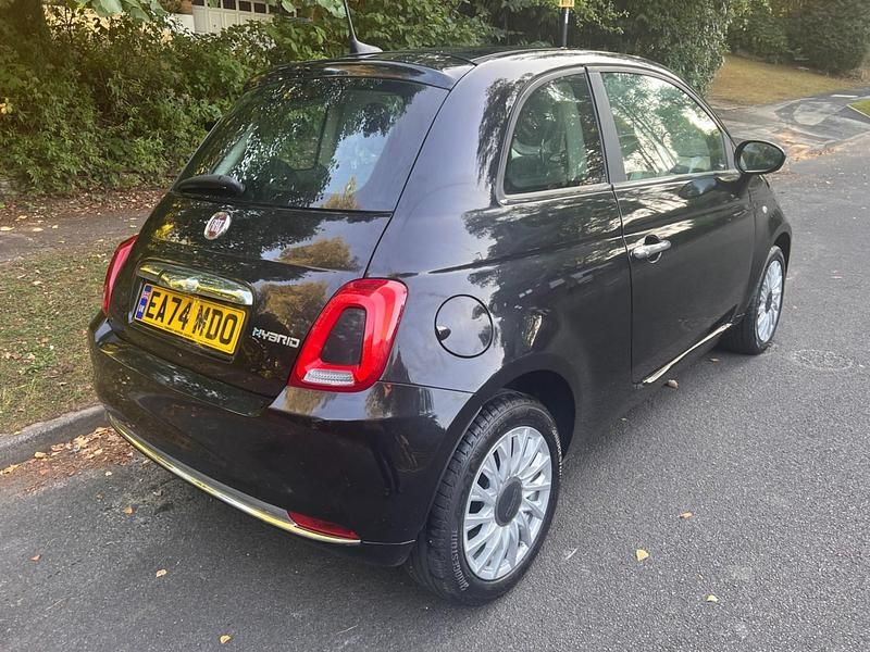 Used Fiat 500 2024 Black Hatchback