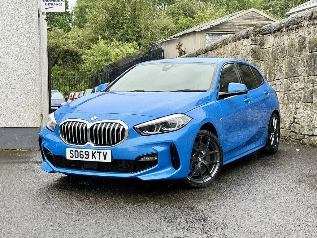 Used BMW M140 M Sport 140 HP (102 kW) 2019 Blue Hatchback