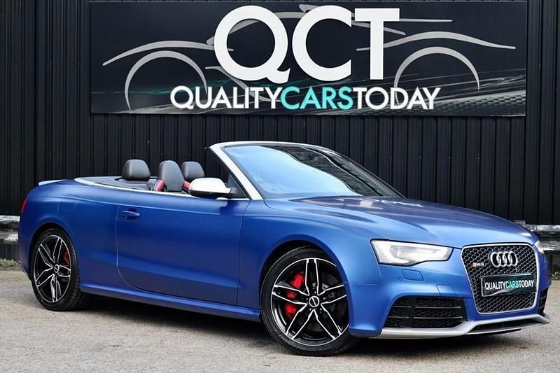 Used Audi RS5 Exclusive 2015 Blue Cabriolet