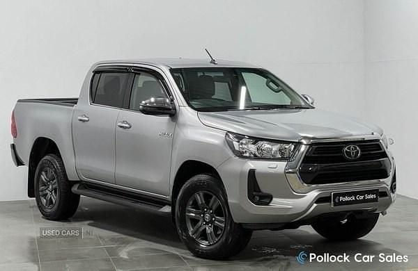 Silver Used 2021 Toyota HiLux Pickup | £22,995 (Super price) - Image 1/4