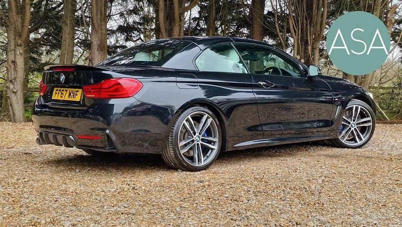 Used BMW 430 Cabriolet M Sport 252 HP (185 kW) 2017 Black Cabriolet