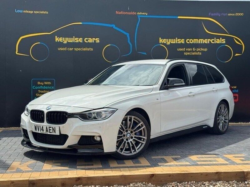White Used 2014 BMW 325 M Sport Estate | £13,290 - Image 1/3