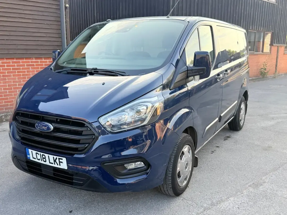 Used Ford Transit Custom Trend 130 HP (95 kW) 2018 White Van