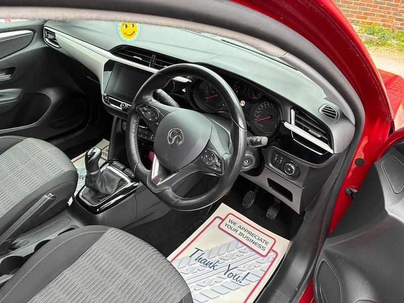 Used Vauxhall Corsa 75 HP (55 kW) 2020 Red Hatchback