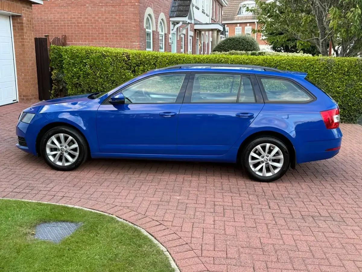 Used Skoda Octavia 115 HP (84 kW) 2019 Blue Estate