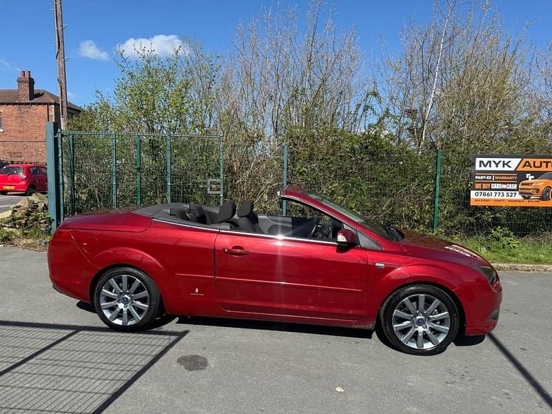 Used Ford Focus Cabriolet 2007 Red Cabriolet