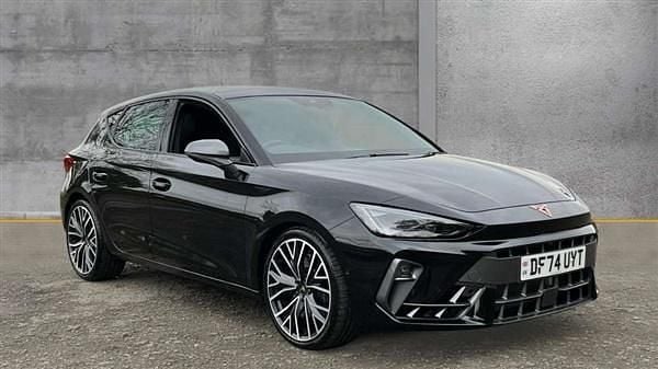 Midnight black Used 2025 Cupra Leon VZ2 Hatchback | £31,540 (Expensive) - Image 1/4