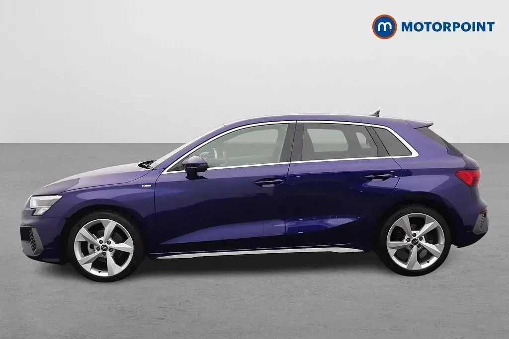 Used Audi A3 S-Line 2023 Blue Sedan