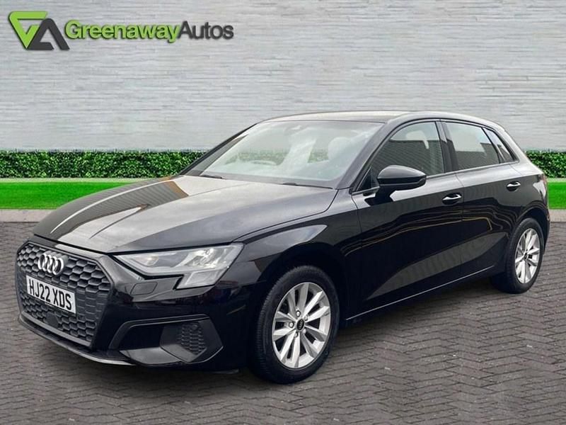 Used Audi A3 Sportback Design 110 HP (80 kW) 2022 Black Hatchback