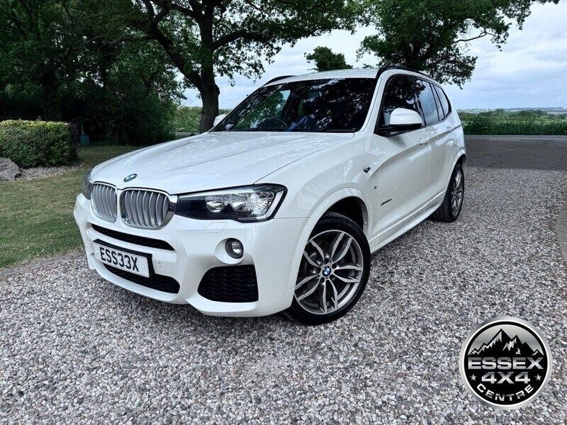 White Used 2017 BMW X3 M Sport SUV | £15,249 (Fair price) - Image 1/4