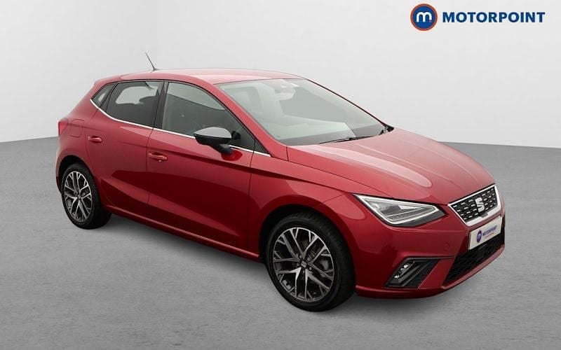 Red Used 2025 Seat Ibiza XCELLENCE Hatchback | £17,599 (Good price) - Image 1/4