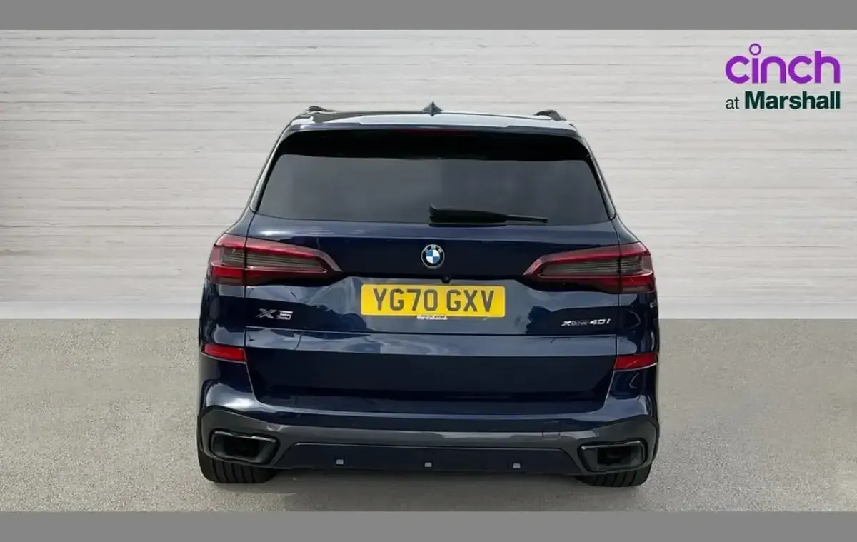 Used BMW X5 M Sport 340 HP (250 kW) 2020 Blue SUV