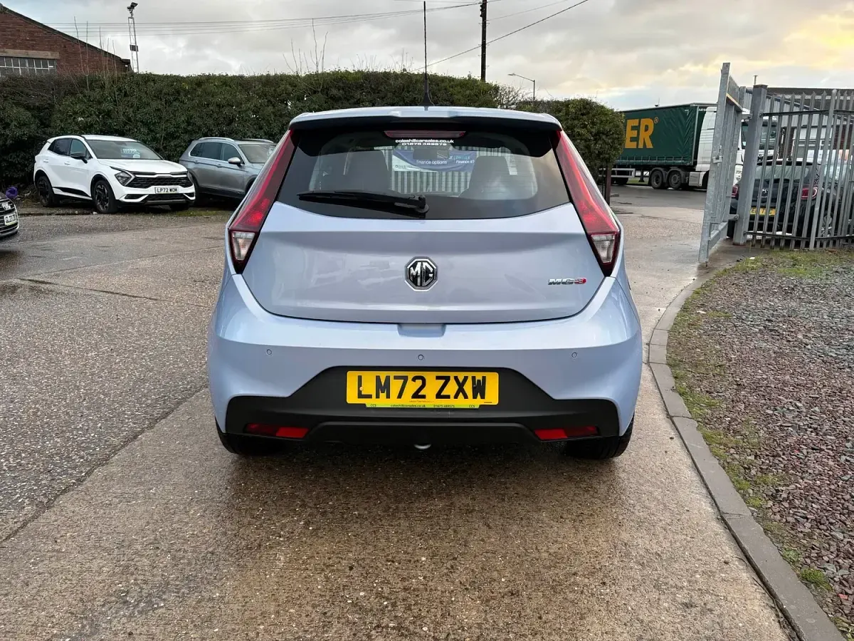 Used MG MG3 Excite 106 HP (77 kW) 2022 Silver Hatchback
