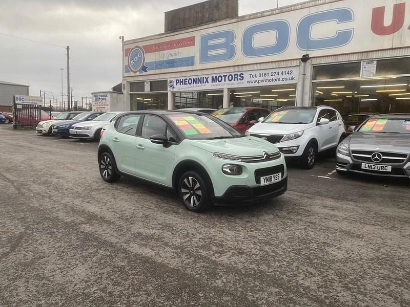 Used Citroën C3 Feel 2018 Green Hatchback