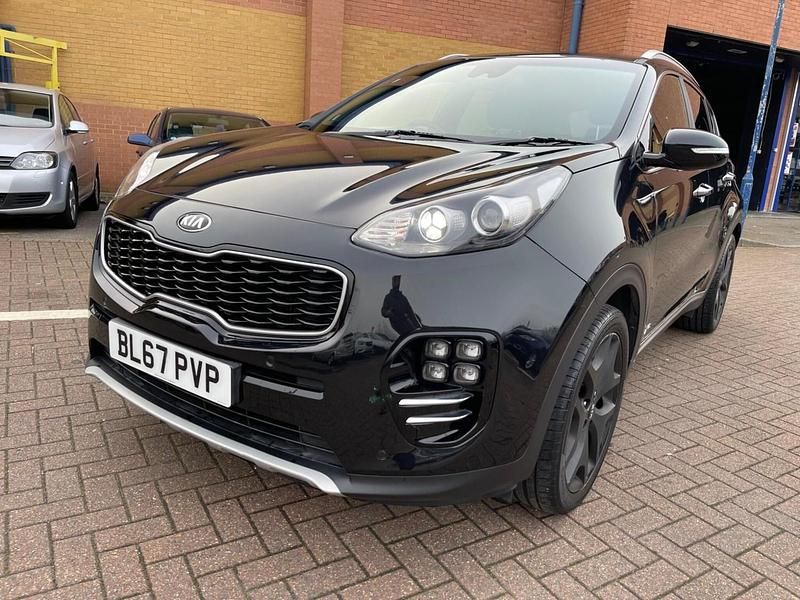 Used Kia Sportage GT-Line 177 HP (130 kW) 2017 Black SUV