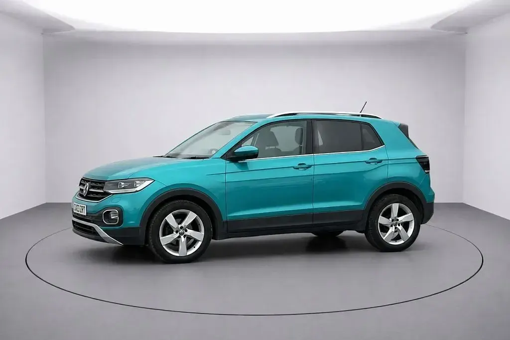 Used VW T-Cross SEL 2023 Turquoise SUV