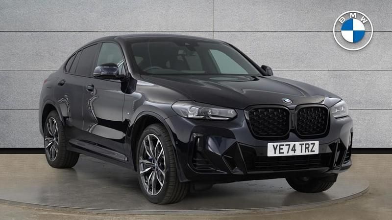 Black Used 2024 BMW X4 M Sport SUV | £44,995 (Fair price) - Image 1/4