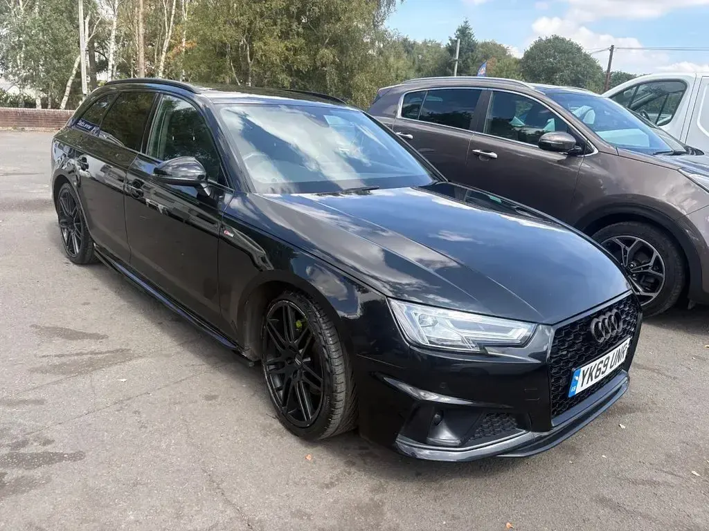 Used Audi A4 Black Edition 150 HP (110 kW) 2019 Black Estate